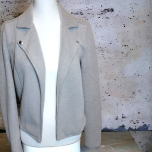 Others Follow Gray Lightweight Fleece Jacket - Womens Size Small